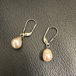 Elegant Pearl Drop Earrings